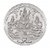 CEYLONMINE 10 gram Silver Ganesh  Laxmi Ji Coin