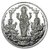 CEYLONMINE 10 gram Silver Ganesh  Laxmi Ji Coin
