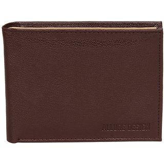 Allure Design Brown Wallet for Man