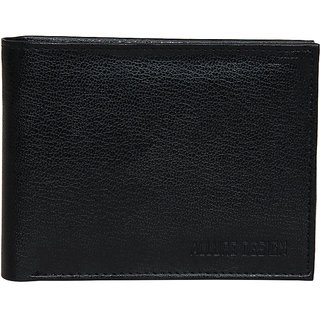 Allure Design Mens Formal Non Leather Black Coloure Wallet