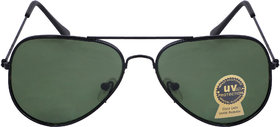 Ivonne Uv Protected Aviator Glass Brown Sunglasses
