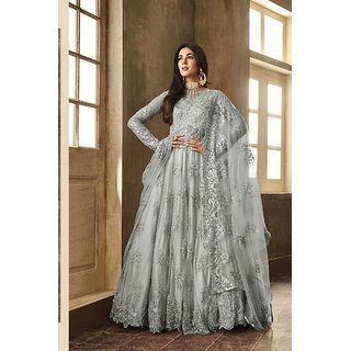 Shopclues lehenga and gown top