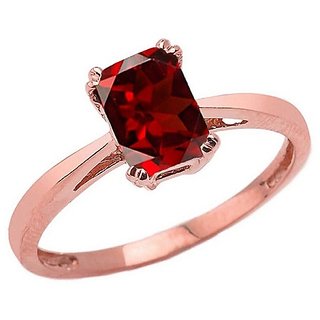                       5.25 Ratti Ruby Gold Plated Ring For Astrological Purpose Original Ruby/Chunni Stone Finger Ring By CEYLONMINE                                              