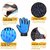 Nucleya Retail Animal Massage Hair Removal Dog Grooming Shedding Brush Gloves  Hair Remover Gloves for Dog  Cat