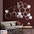 Look Decor-20 Shape Hexagon-(Silver-Pack of 20)-3D Acrylic Mirror Wall Stickers Decoration for Home Wall Office Wall Stylish and Latest Product Code Number 997