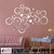 Look Decor-30 Ring And Dots-(Silver-Pack of 30)-3D Acrylic Mirror Wall Stickers Decoration for Home Wall Office Wall Stylish and Latest Product Code Number 968