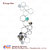 Look Decor-20 Shape Hexagon-(Silver-Pack of 20)-3D Acrylic Mirror Wall Stickers Decoration for Home Wall Office Wall Stylish and Latest Product Code Number 1005.