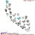 Look Decor-Butterfly-(Silver-Pack of 20)-3D Acrylic Mirror Wall Stickers Decoration for Home Wall Office Wall Stylish and Latest Product Code Number 1125