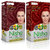 Nisha Creme Hair Color Combo Pack Burgundy  Flame Red (60gm + 90ml + 18ml Nisha Conditioner)