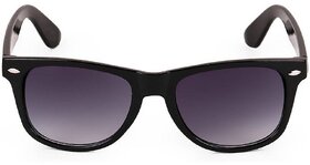 Adam Jones Men Grey Uv Protected Wayfarer Full Rim Sunglasses