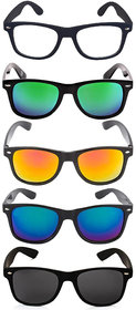 Adam Jones Combo of 5 Sunglasses for Men