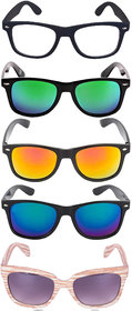 Ivy Vacker Combo of 5 Sunglasses for Men