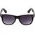 Ivy Vacker Grey UV Protected Wayfarer Men Black Full Rim Sunglasses
