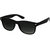 Ivy Vacker Grey UV Protected Wayfarer Men Black Full Rim Sunglasses