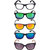 Ivy Vacker Combo of 5 Sunglasses for Men
