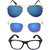 Ivy Vacker Combo of 3 Sunglasses for Men