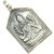 Pendant Tribal Temple Jewelry 925 Sterling Silver Hindu Deity Goddess Lakshmi
