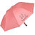 Home Story Fashionable Wine Bottle Pink Cover 110 cm Travel Umbrella