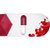Home Story Designer Ultra Mini UV Coated 4-Fold Travel Capsule Umbrella, 100 cm Sangria Red Color