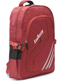 LeeRooy canvas 25 LTR Red laptop bag for man
