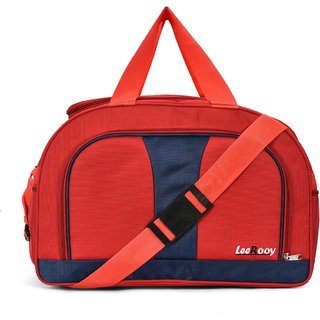 LeeRooy canvas 55 LTR Red Travel Bag
