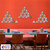 Look Decor-50 Triangle-(Silver-Pack of 50)-3D Acrylic Mirror Wall Stickers Decoration for Home Wall Office Wall Stylish and Latest Product Code Number 433