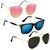 Vitoria Stylish  Fashionable Sunglasses With Box For Men Women Boys  Girls  (Pack Of 3)