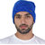 Woolen CAP Check Design for Men/Unisex (FAR Inside - Snow Proof) - Rblue+Mahroon pack of 2