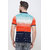 Colvyn Harris Men's Casualwear Half Sleeves Polo Neck Neck Slim Fit Orange T-shirt