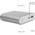 Hobins PB Shine Ultra Portable Battery Charger 10400 MAh Power Bank (Silver)