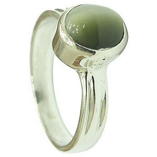                       5.25 cat's eye stone ring original  natural stone silver ring for unisex by CEYLONMINE                                              