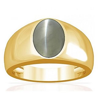                       IGL Cat's eye Natural Stone Ring Precious  Effective Gemstone 5.5 carat Lehsunia gemstone ring By CEYLONMINE                                              