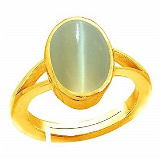                       5.75 carat Cat's eye/ lehsunia ring original  lab certified cat's eye stone ring for men  women by  CEYLONMINE                                              