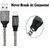 Xegal 3.2ft Type C USB Cable (Compatible with All Phones With Type C port, Grey Black, Sync and Charge Cable)