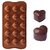 REGAL  New Heart Shape Silicone Bakeware Mould (1 Pc)