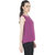 Wish Tree Casual Sleeveless Solid Women Purple Top