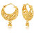 Vighnaharta Traditional Bucket Bali Alloy Gold and Micron Plated Earring