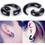 Black Snail Earring for Girls Boys Round Black Snail Earring Punk Style Earring for Men and Women Fashion 4MM