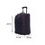 BagsRUs Matte Black Polyester 36L Cabin Luggage Overnight Travel Trolley Bag (CA113FBL)