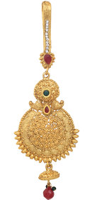 MissMister Gold Plated Handmade Traditonal Chaabi Challa Ethnic Keyring Wedding jewellery Clothing accessory Women MM2579CLKK