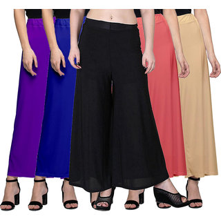 Synthetic palazzo pants clearance