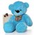 Priya Toys Blue 4 Feet Huggable Teddy Bear with Neck Bow, Blue ,Big very soft and sweet,anniversary for pleasant Gift,hug able teddy bear