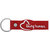 MissMister PVC loupe design Being Human, Salman brand Keychain keyring Fashion Latest (Red)