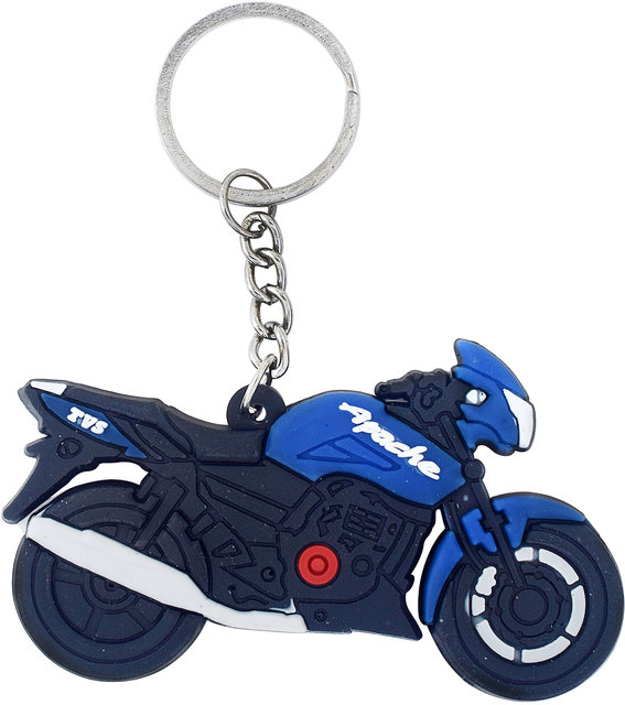 carkeychain.com Silver TVS Apache Bike Name Number Keychain, Packaging  Type: Box, Size: 3 Inch at Rs 699/piece in Vadodara