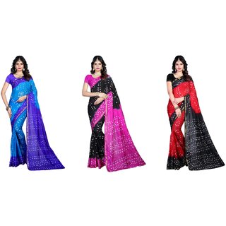 SVB Sarees Multicolour Combo Saree SVB Sarees Multicolour Combo Saree