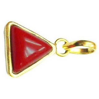 Lab Certified Original Moonga/ munga pendant unheated Coral stone gold plated Pendant For Astrological Purpose By ceylonmine Lab Certified Original Moonga/ munga pendant unheated Coral stone gold plated Pendant For Astrological Purpose By ceylonmine