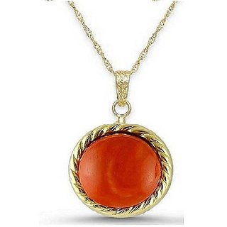 Natural Coral Pendnat Original And Unheated Precious Stone Moonga/ munga pendant 7.25 Ratti Pendant By Ceylonmine Natural Coral Pendnat Original And Unheated Precious Stone Moonga/ munga pendant 7.25 Ratti Pendant By Ceylonmine