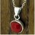 Ceylonmine - red coral /Moonga/ munga silver Pendant  7.25 Ratti Natural Stone Pendant For Astrological Purpose