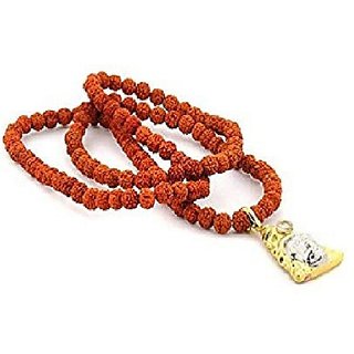                       Rudraksha Beads Mala Lab certified  Original Shiv power beads mala for men  women By CEYLONMINE                                              