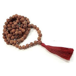                       CEYLONMINE- IGL Natural & Original Rudraksha Shiv Shakti beads mala for Unisex                                              